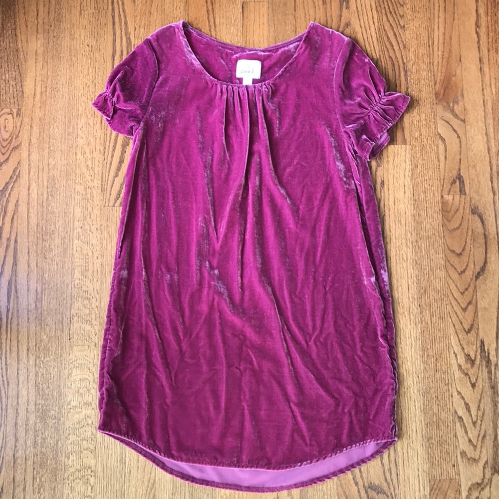 Girls velvet tunic dress by peek!